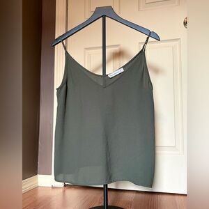 Abercrombie and fitch Dark Green Camisole Top